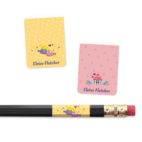 Wrap-around Pencil Labels - Sweets