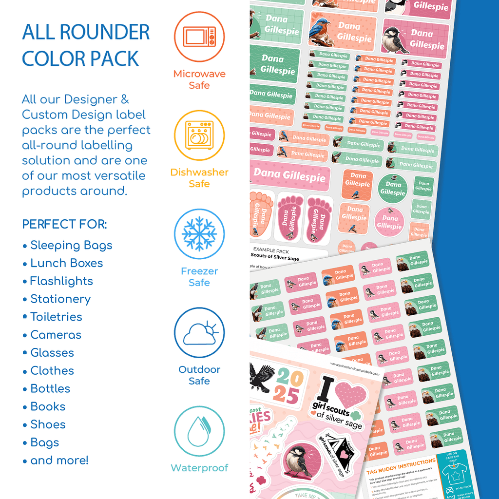 Essential Camp Pack - Girl Scouts of Silver Sage Design 2