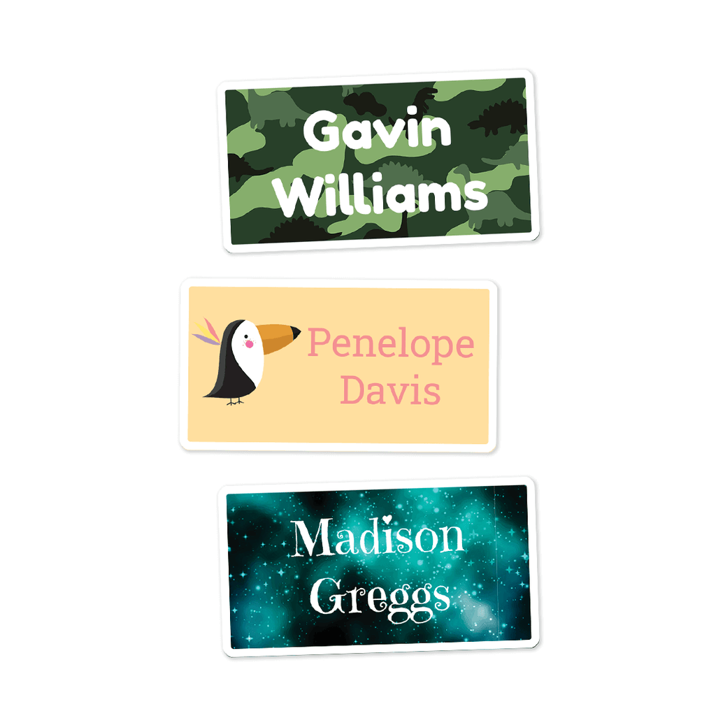 Large Rectangle Labels - Design Your Own