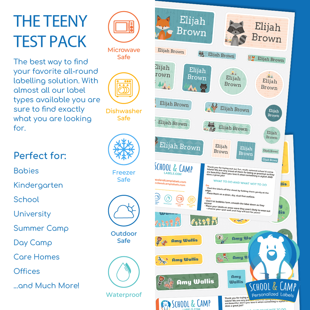 The Teeny Test Pack - Sweets