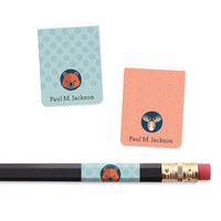 Wrap-around Pencil Labels - Adventure