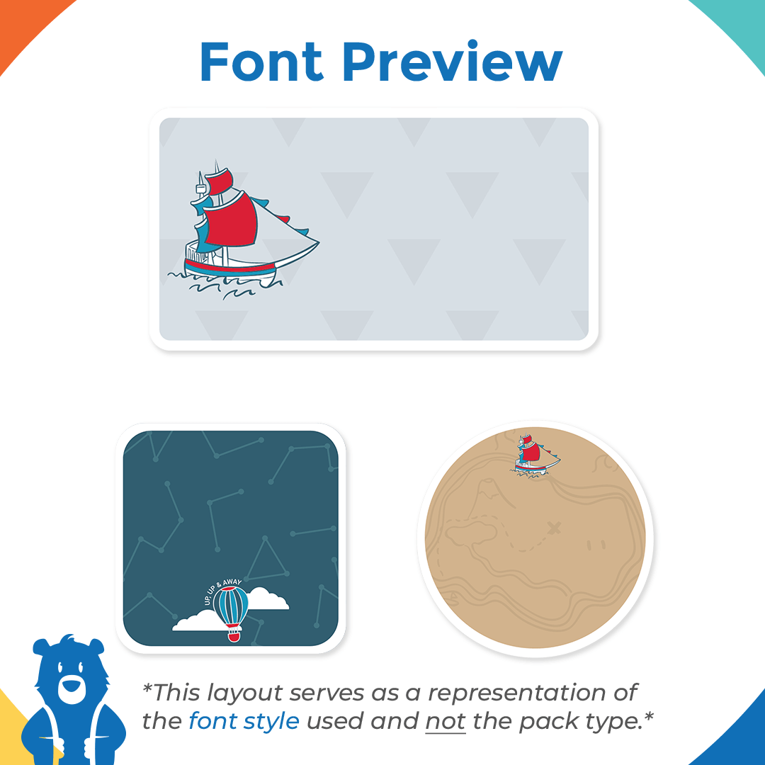 Complete Waterproof Label Pack - Explorer – School and Camp Labels
