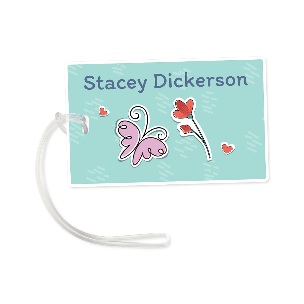 Bag Tags - Funky Butterfly